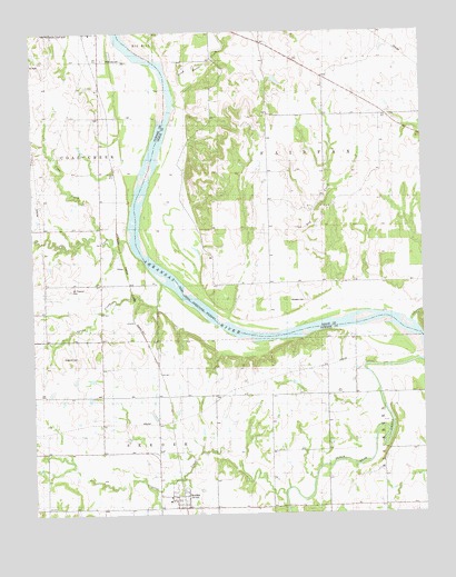 Skedee, OK USGS Topographic Map