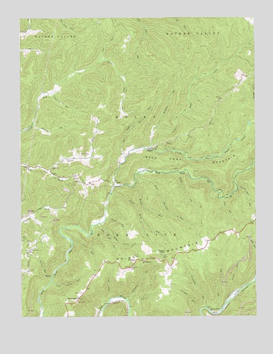 Skelt, WV USGS Topographic Map