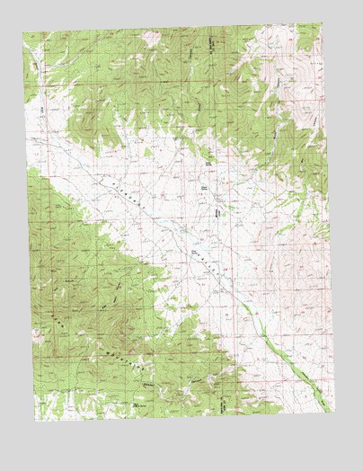 Skinner Canyon, NV USGS Topographic Map