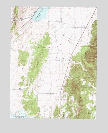 Skinner Peaks, UT USGS Topographic Map