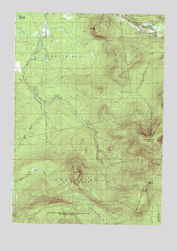 Black Nubble, ME USGS Topographic Map