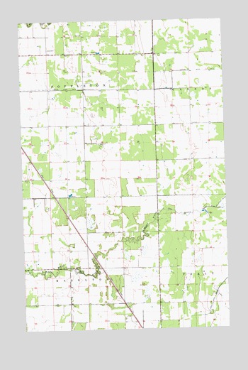 Skull Lake SW, MN USGS Topographic Map
