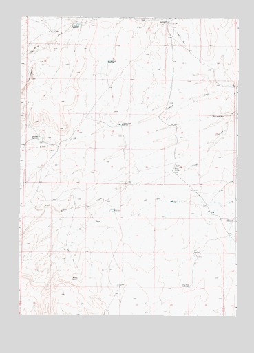 Skull Spring, OR USGS Topographic Map