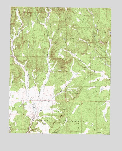 Skutumpah Creek, UT USGS Topographic Map