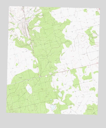 Slager Lake, TX USGS Topographic Map