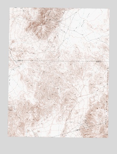 Slate Mountain, NV USGS Topographic Map