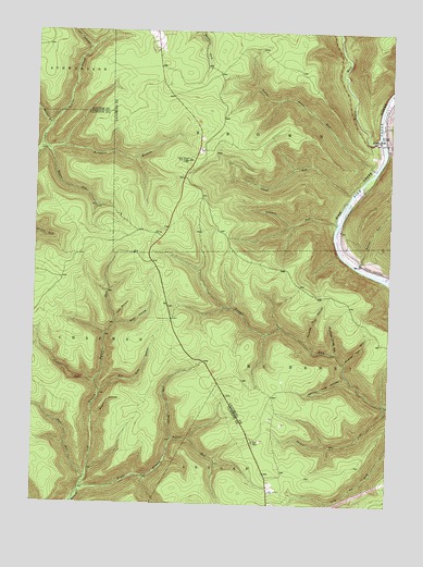 Slate Run, PA USGS Topographic Map