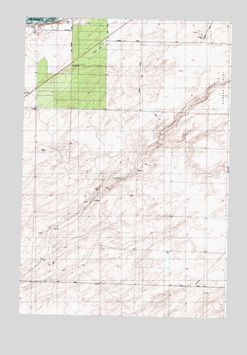 Slater, WA USGS Topographic Map