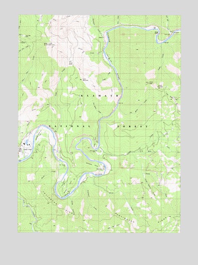 Slater Butte, CA USGS Topographic Map