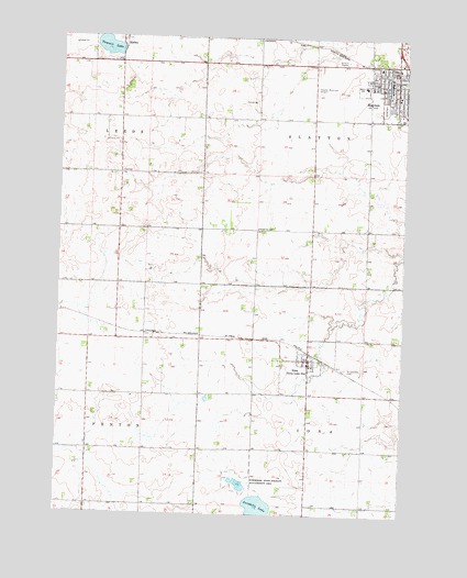 Slayton, MN USGS Topographic Map