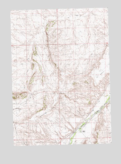 Sleepers Ranch, WY USGS Topographic Map