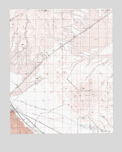 Sleeping Beauty, CA USGS Topographic Map