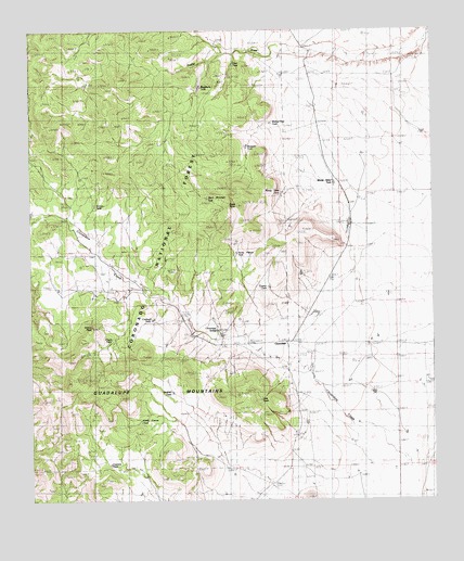 Black Point, NM USGS Topographic Map