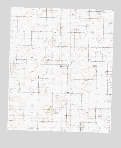 Slide, TX USGS Topographic Map