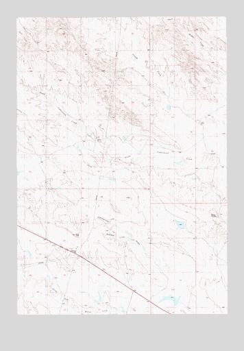 Black Point, MT USGS Topographic Map