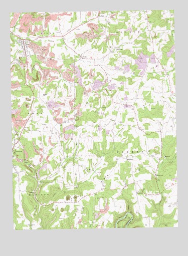 Sligo, PA USGS Topographic Map