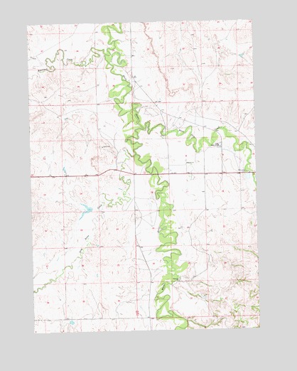 Slim Butte NE, SD USGS Topographic Map