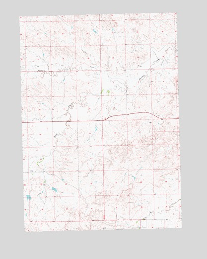 Slim Butte NW, SD USGS Topographic Map