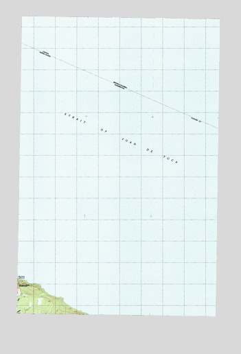 Slip Point, WA USGS Topographic Map
