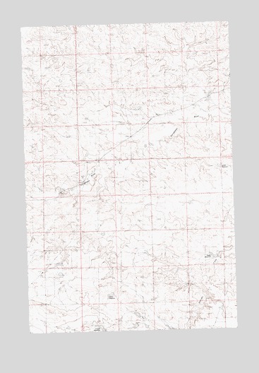 Sloan Reservoir, MT USGS Topographic Map