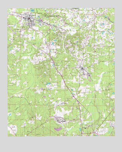 Smackover, AR USGS Topographic Map