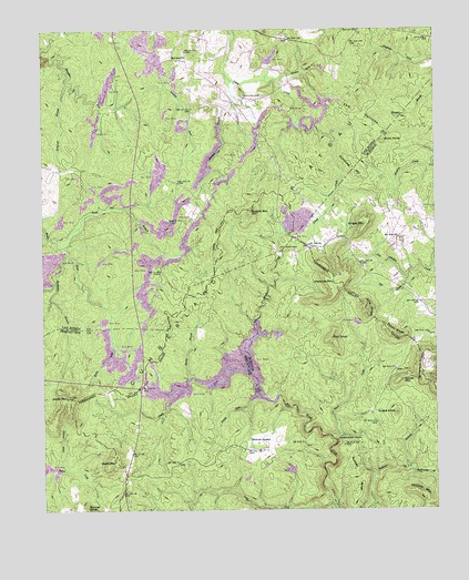 Smartt Mountain, TN USGS Topographic Map