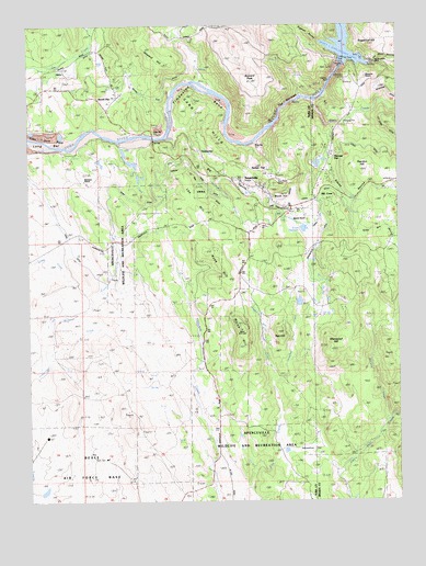 Smartville, CA USGS Topographic Map