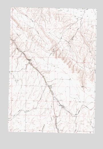 Smeltz, OR USGS Topographic Map