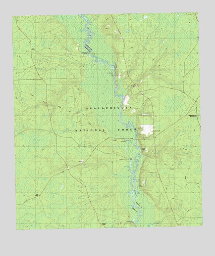 Smith Creek, FL USGS Topographic Map