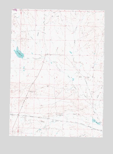 Smith Flats, WY USGS Topographic Map