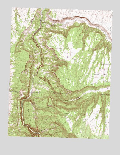 Black Ridge, CO USGS Topographic Map