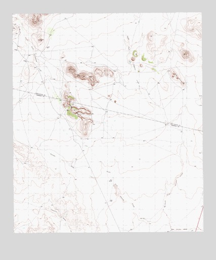 Smith Hills, TX USGS Topographic Map