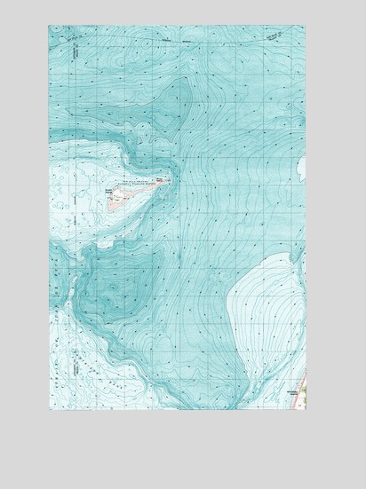 Smith Island, WA USGS Topographic Map