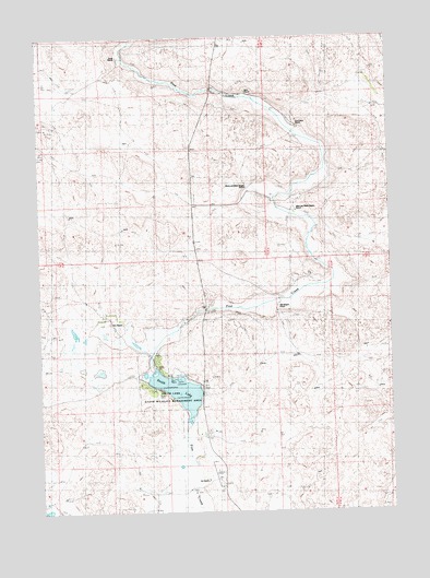 Smith Lake, NE USGS Topographic Map