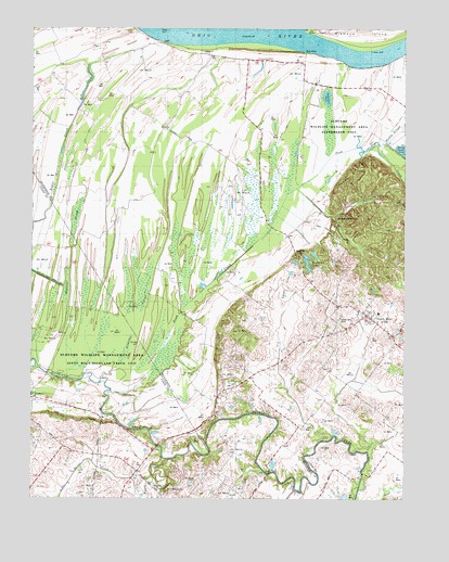 Smith Mills, KY USGS Topographic Map