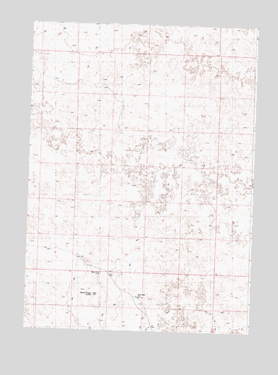 Black Ridge Crater, ID USGS Topographic Map