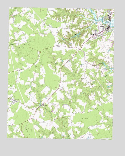 Smithfield, VA USGS Topographic Map