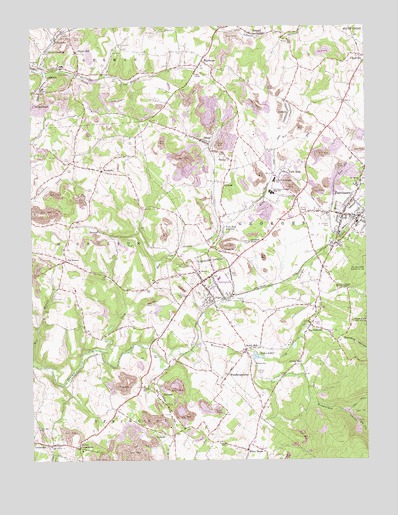 Smithfield, PA USGS Topographic Map