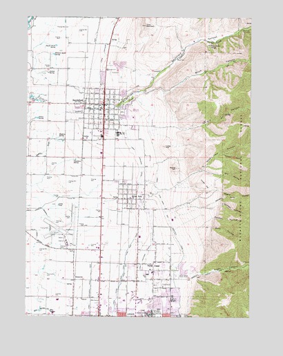 Smithfield, UT USGS Topographic Map