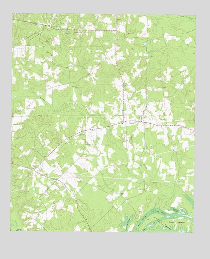 Smithland, TX USGS Topographic Map