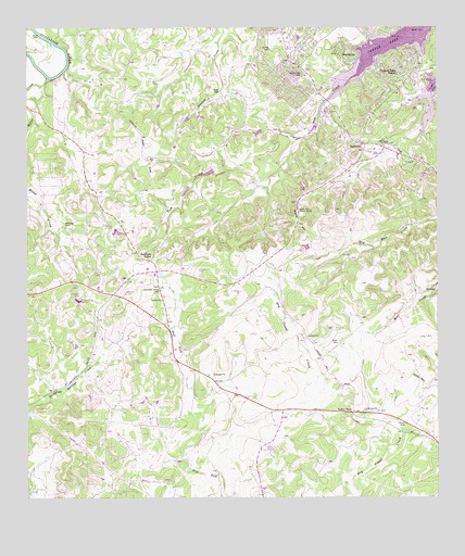 Smithson Valley, TX USGS Topographic Map
