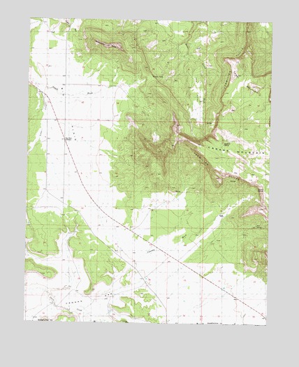 Smithsonian Butte, UT USGS Topographic Map