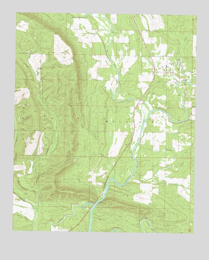 Smithville, OK USGS Topographic Map