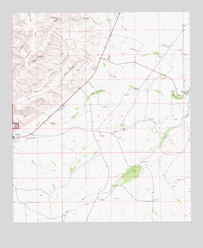 Black River Village, NM USGS Topographic Map