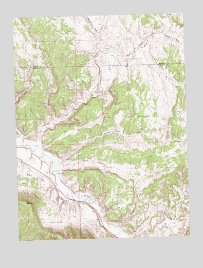 Smizer Gulch, CO USGS Topographic Map