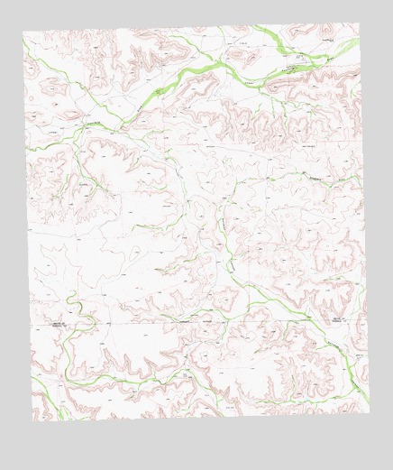 Smoky Mountain Ranch, TX USGS Topographic Map