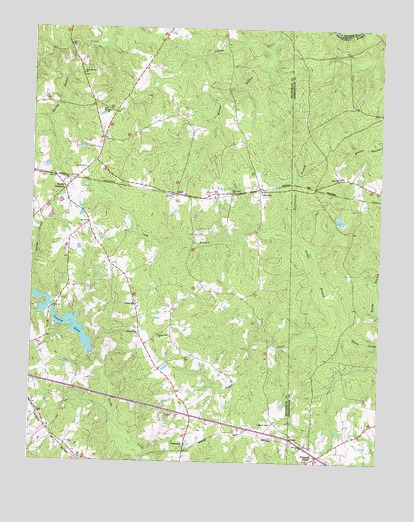 Smoky Ordinary, VA USGS Topographic Map