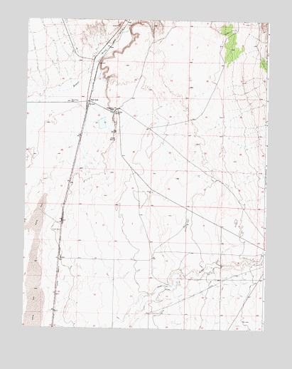 Black Rock, UT USGS Topographic Map