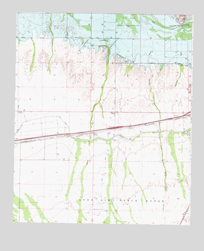 Smurr, AZ USGS Topographic Map