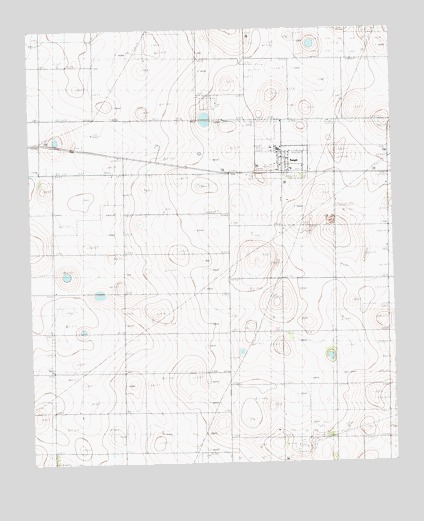 Smyer, TX USGS Topographic Map